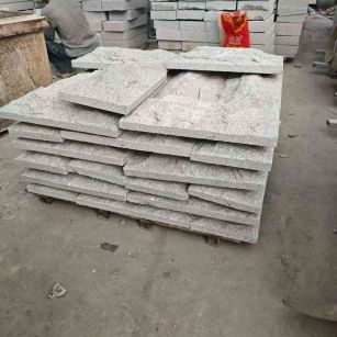 那曲芝麻白蘑菇石，自然面