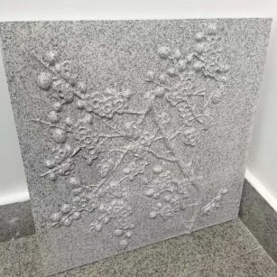 那曲芝麻白雕刻版，异形定制