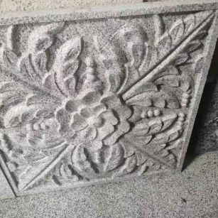 那曲芝麻白雕刻版，异形定制