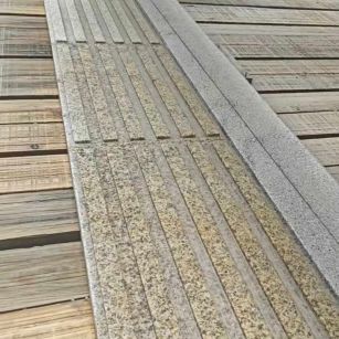 那曲黄金麻盲道石 盲条