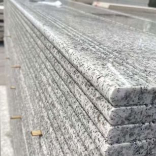 那曲芝麻白楼梯踏步 花岗岩楼梯板材