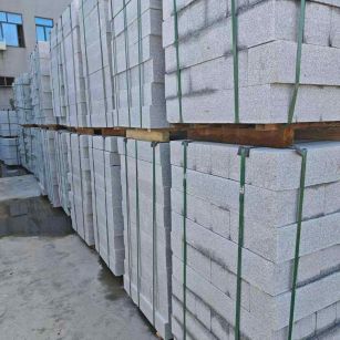 那曲芝麻白路牙石，路侧石