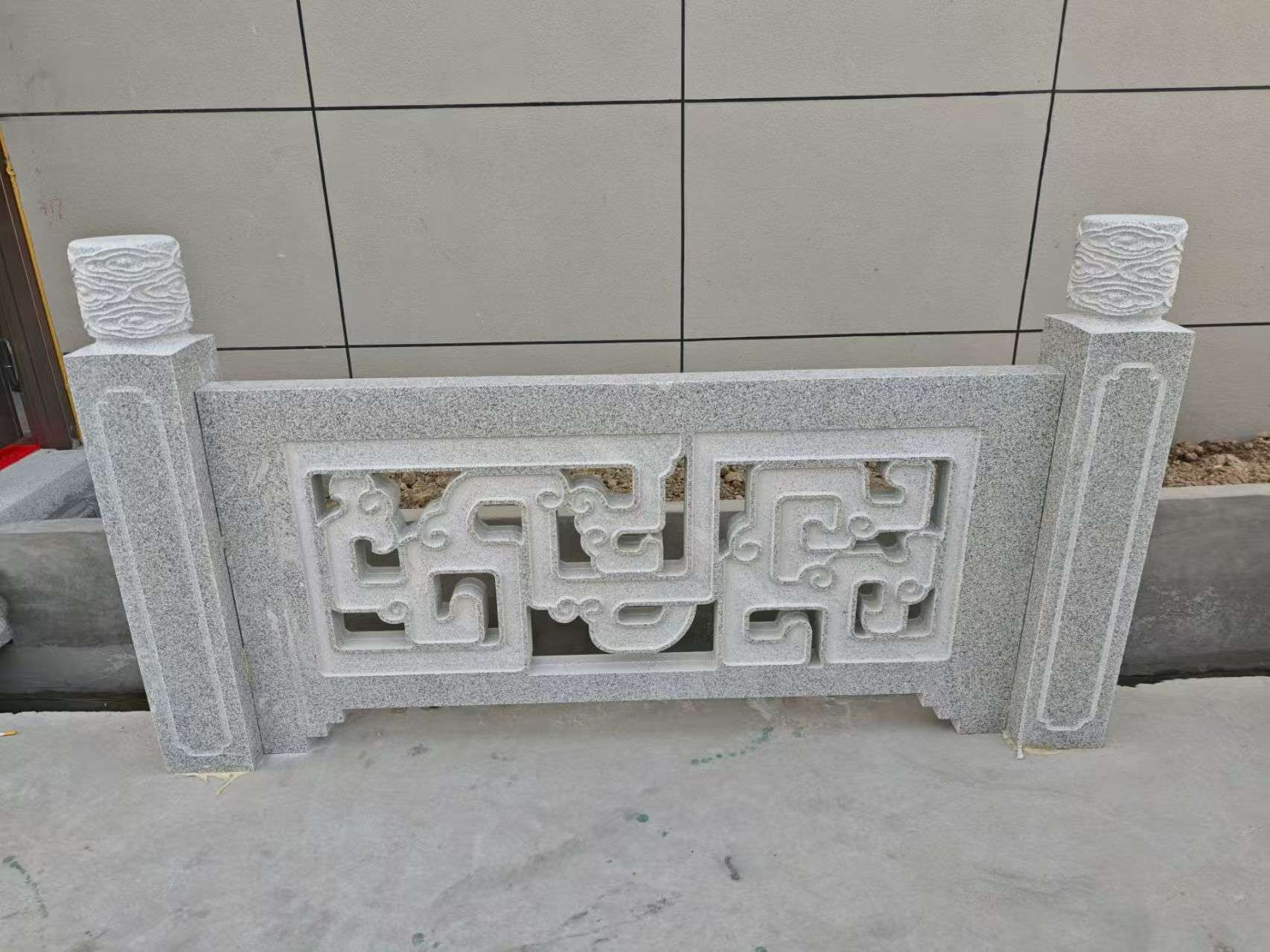 那曲芝麻白河道栏杆 桥栏杆